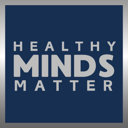 Healthy MInds Matter CIC Logo. Created by Psychologists, inspired by a shared mission.